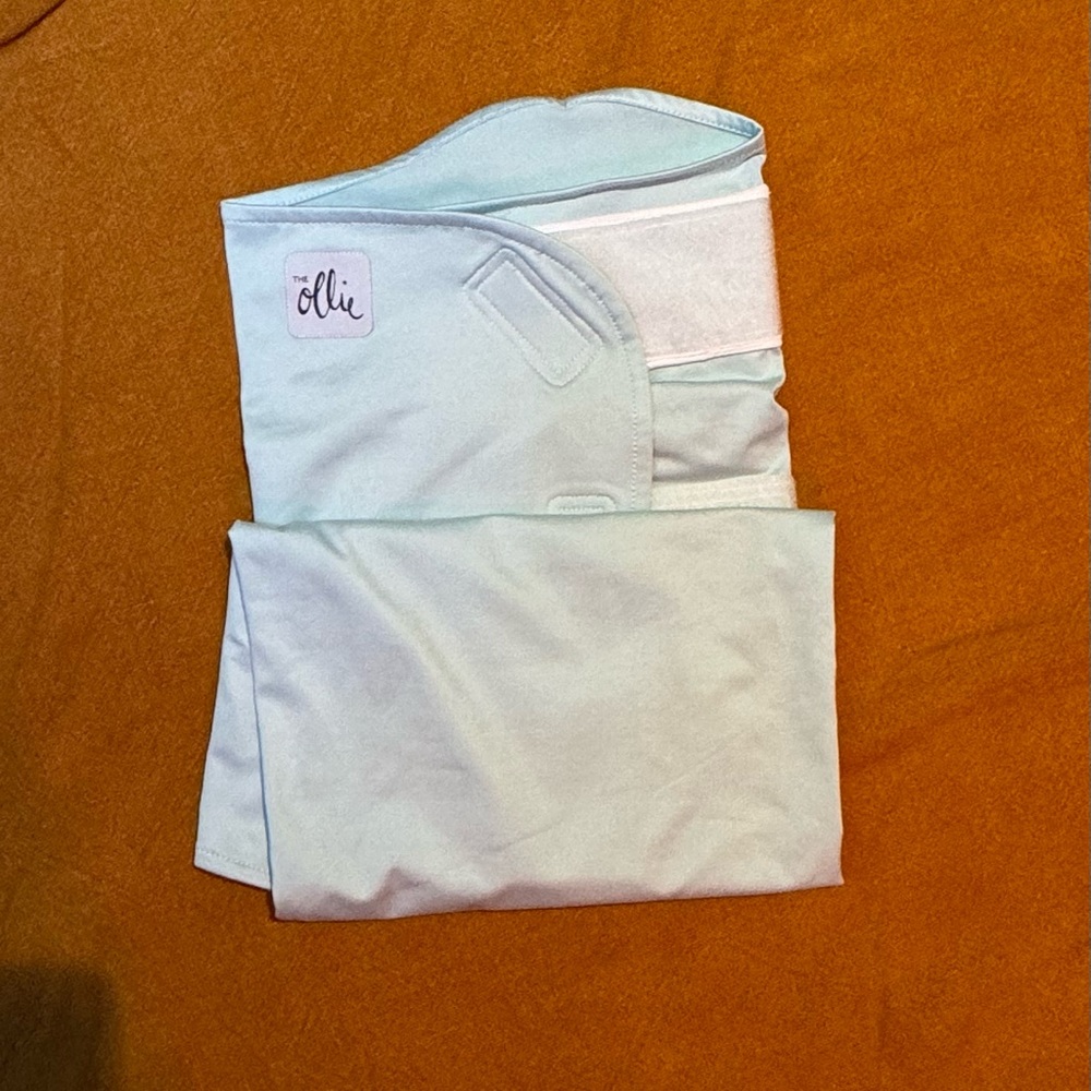 Olli Mint Green Swaddle Blanket